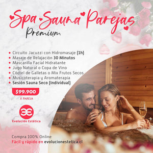 Spa Sauna Parejas Premium