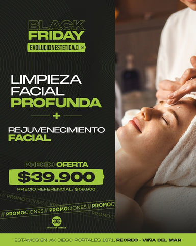 Limpieza Facial Profunda +  Rejuvenecimiento Facial Black Friday