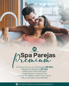 Circuito Jacuzzi Spa Parejas Premium – Evolución Estética