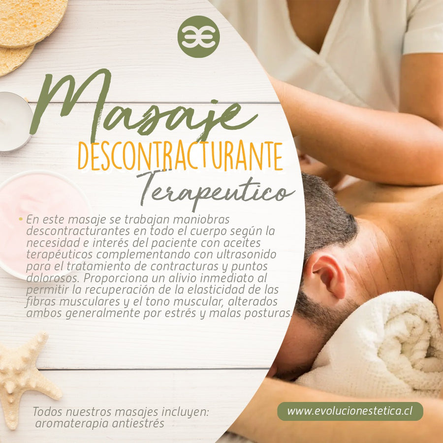 Masaje Descontracturante Terapéutico con Ultrasonido